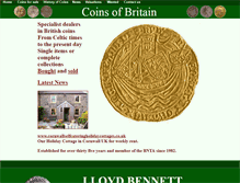 Tablet Screenshot of coinsofbritain.com